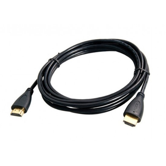 Cable Hdmi Male To Male Gold 5M