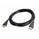 Cable Hdmi Male To Male Gold 5M