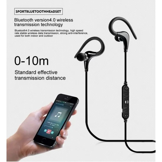 Headphone Mobile Wireless Bluetooth Awei With Mic A890 Bl