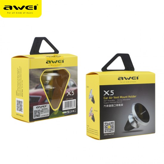 Holder Car Mobile Awei Vent Amount Magnetic X5