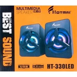 Speaker Wired Hotmail Ht-330Led