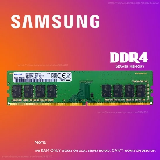 Ram Ecc 4Gb Ddr4 R 2400T