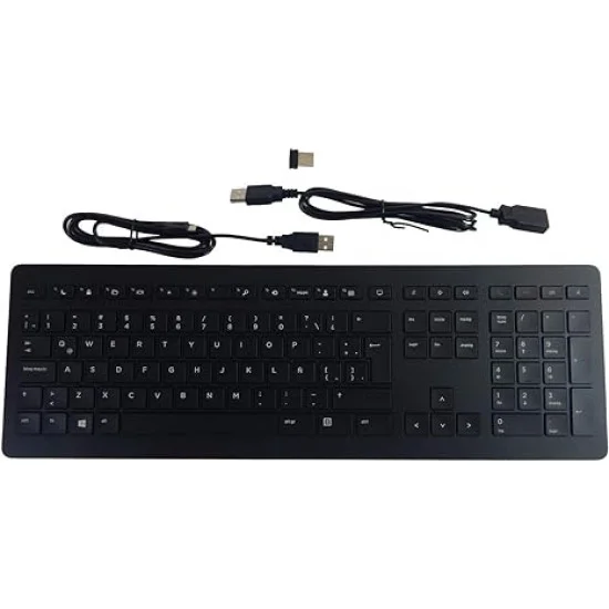 Keyboard Wireless Hp 2.4 Ghz P/N 917661-031