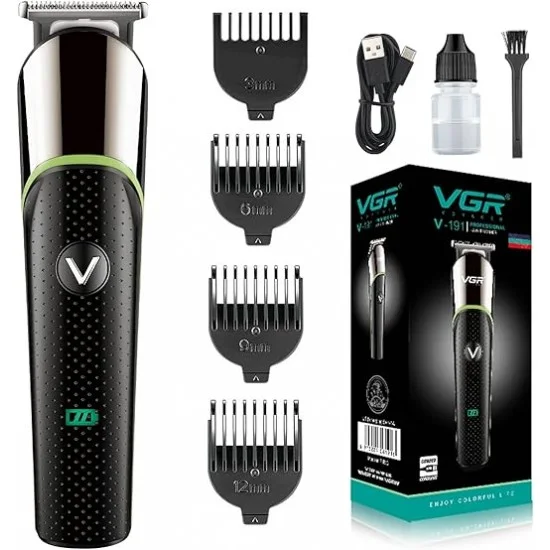 Electric Trimmer Hair Clippers Vgr V-191 (ماكينة حلاقة) Electric Trimmer Hair Clippers Vgr V-191 (ماكينة حلاقة)