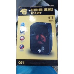 Speaker Wireless Bluetooth Portable Fm Radio Mp3 Player Q51