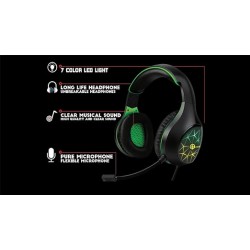 Headset Gaming St Standard With Rgb Led Gm-2100Lg Headset Gaming St Standard With Rgb Led Gm-2100Lg
