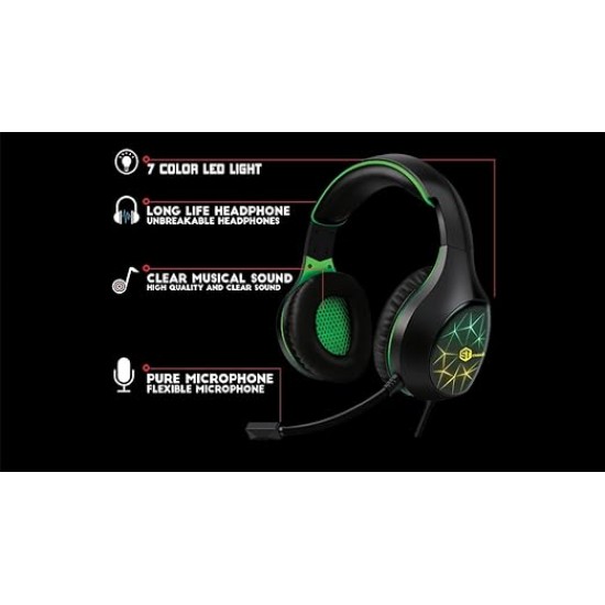 Headset Gaming St Standard With Rgb Led Gm-2100Lg