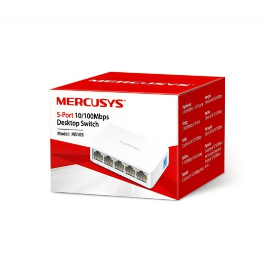 Swich Mercusys 5 Port 10/100Mbps