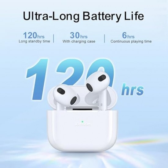 Airpods Joyroom Wireless Bluetooth Jr-T03S Plus White