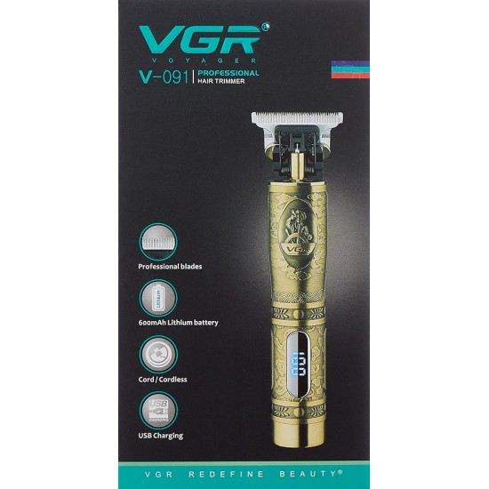 Electric Trimmer Hair Clippers VGR V-091 (ماكينة حلاقة)