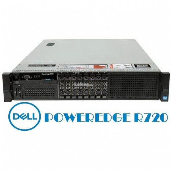 Server Dell Poweredge R720 8Bay 2.5" Rackmount 2U