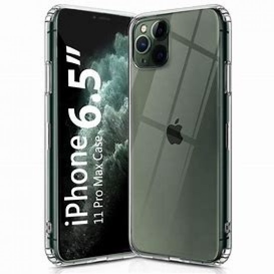Cover Mobile Iphone 11 Pro Max Clear Case Qy 6.5" Cover Mobile Iphone 11 Pro Max Clear Case Qy 6.5"