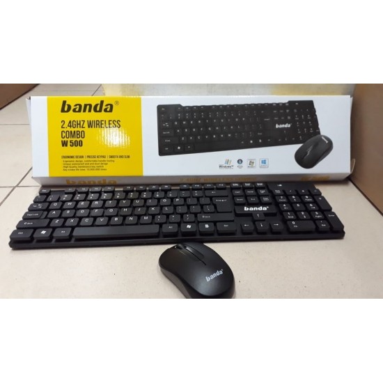 Keyboard&Mouse Wireless Gx-W500
