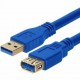 Cable Extension Usb 3.0 Male To Female 3M Blue