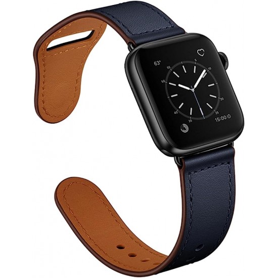 Strap Watch Leather Apple 42/44Mm