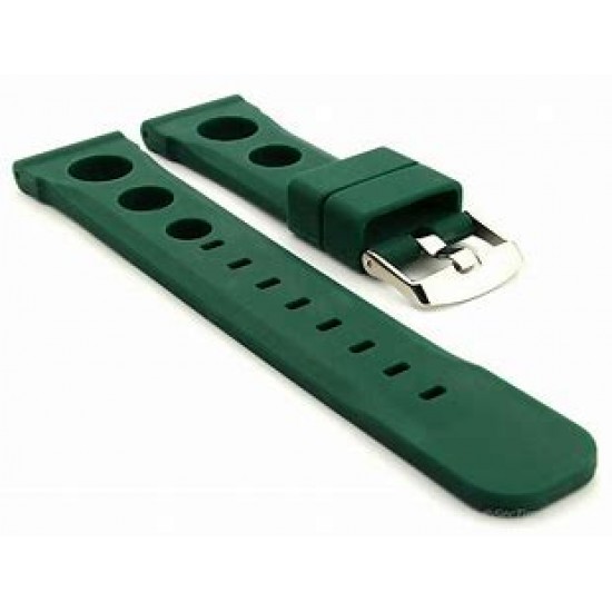 Strap Watch Silicone Perforated 22Mm