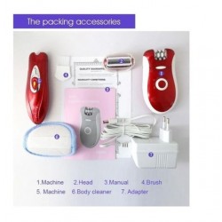 Hair Remover Ladies Epilator Kemei Km-3068 (ماكينة حريمي) Hair Remover Ladies Epilator Kemei Km-3068 (ماكينة حريمي)