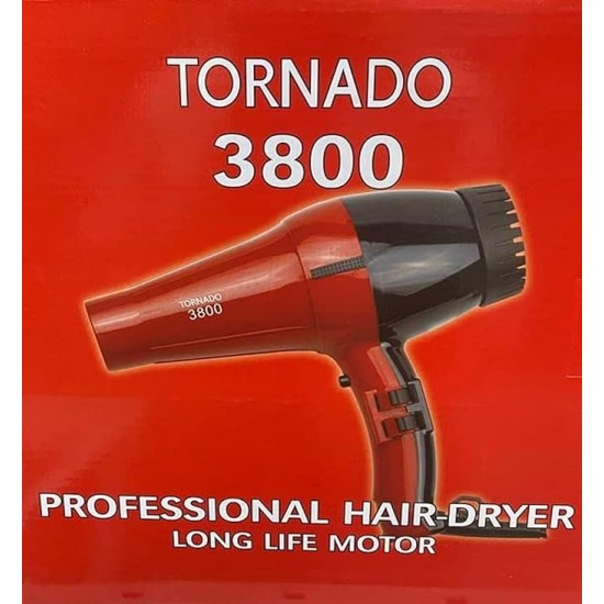 Hair Dryer Tornado 3800 Black 1800W (???????)