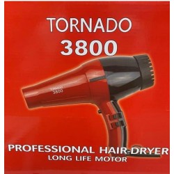 Hair Dryer Tornado 3800 Red (استشوار) Hair Dryer Tornado 3800 Red (استشوار)