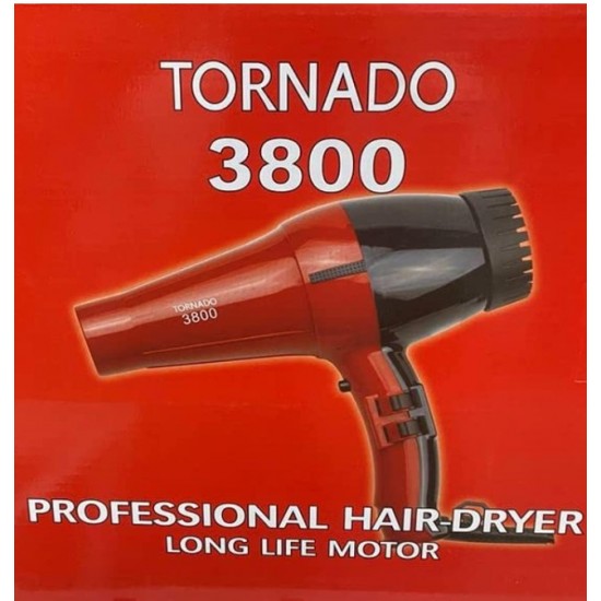 Hair Dryer Tornado 3800 Red 1500W (استشوار)