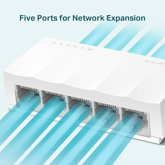 Switch TP-LINK 5 PORT LS1005 10/100Mbps