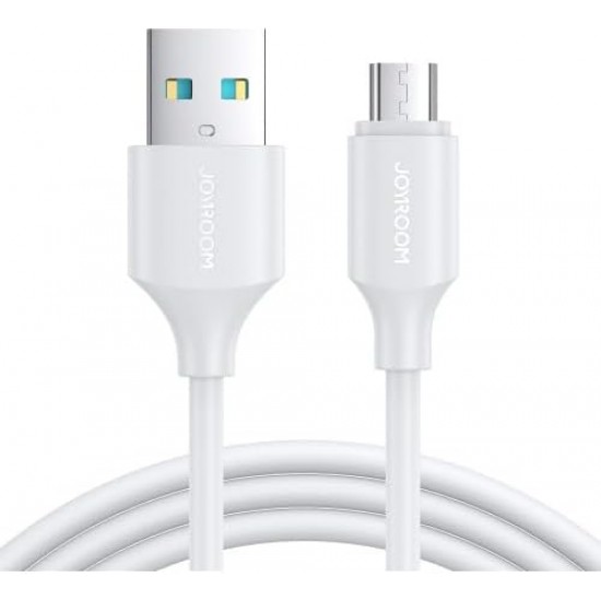 Cable Charger Mobile Joyroom 2.4A fast USB To Micro USB S-Um018A9 0.25m White