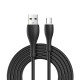 Cable Charger Mobile Joyroom 3A fast USB To Type-C S-UC027A9 0.25m Black