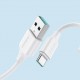 Cable Charger Mobile Joyroom 3A fast USB To Type-C S-UC027A9 1m White