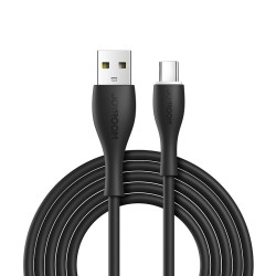 Cable Charger Mobile Joyroom 3A Fast Usb To Type-C S-Uc027A9 2M Black Cable Charger Mobile Joyroom 3A Fast Usb To Type-C S-Uc027A9 2M Black