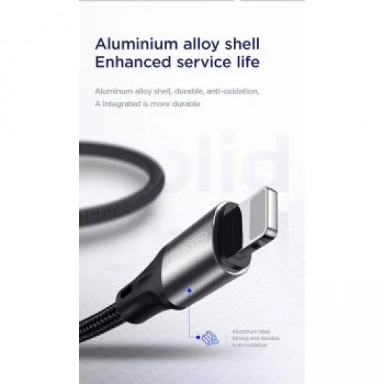 Cable Charger Mobile Joyroom 2.4A Fast Usb To Micro Usb S-1230N6 1.2M Black