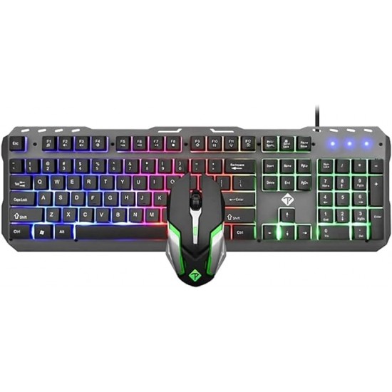 Keyboard&Mouse Wired Tp Tech Gaming Tp100