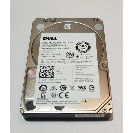 Hard Hdd Seagate 300Gb Sas 2.5" 10K