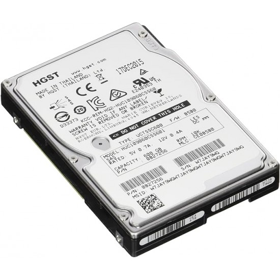 Hard Hdd Hgst 600Gb Sas 2.5" 10K