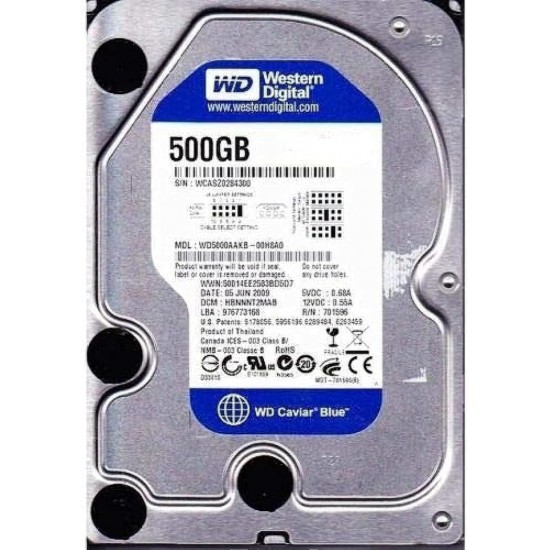 Hard Hdd Western Digital 500Gb Sata 3.5" Blue 7200" Hard Hdd Western Digital 500Gb Sata 3.5" Blue 7200"