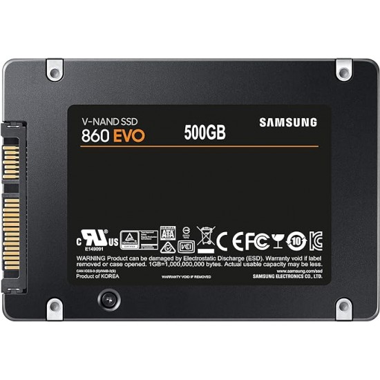 Hard Ssd Samsung 500Gb Sata 2.5" 860 Evo