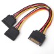 Cable Power Pc Sata 2*1