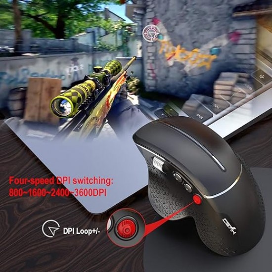 Mouse Wireless Gaming T32