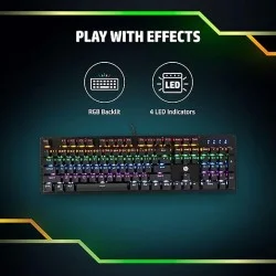 Keyboard Wired Hp Gaming Mechanical Gk100F