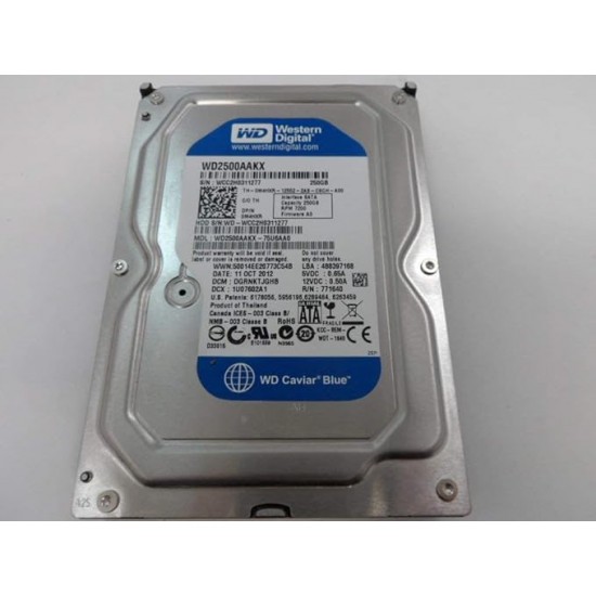 Hard HDD Western Digital 250Gb Sata 3.5" Blue Hard HDD Western Digital 250Gb Sata 3.5" Blue