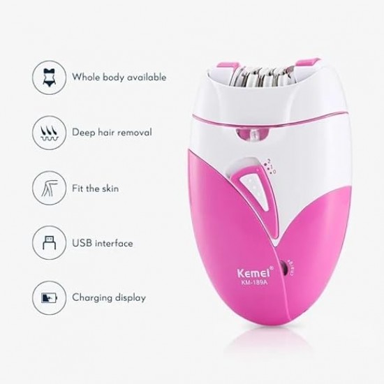 Hair Remover Ladies Epilator Kemei Km-189A (?????? ?????)