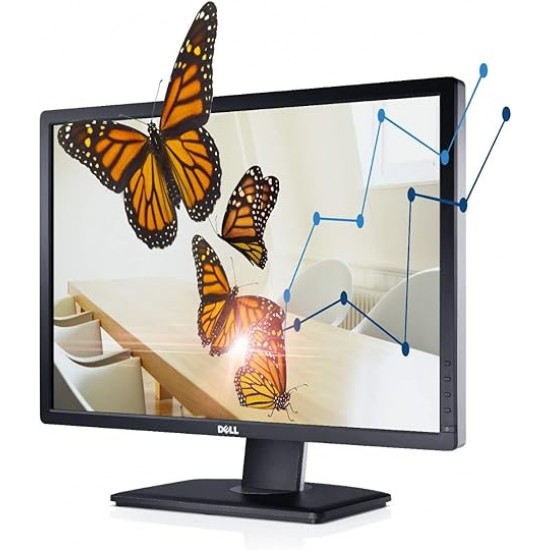 Monitor 24" Dell U2412M Led B Dvi Vga Displayport Hdmi