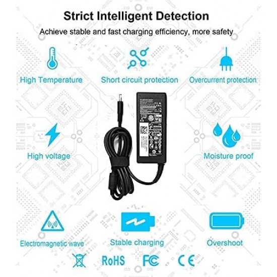 Charger Laptop Dell New Pin 19.5V 3.34A 65W