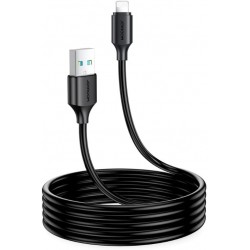 Cable Charger Mobile Joyroom 2.4A Fast Usb To Iphone S-Ul012A9 2M Black Cable Charger Mobile Joyroom 2.4A Fast Usb To Iphone S-Ul012A9 2M Black