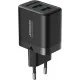 Charger Mobile Joyroom Dual Usb Charging 2.4A Jr-Tcn01 Black