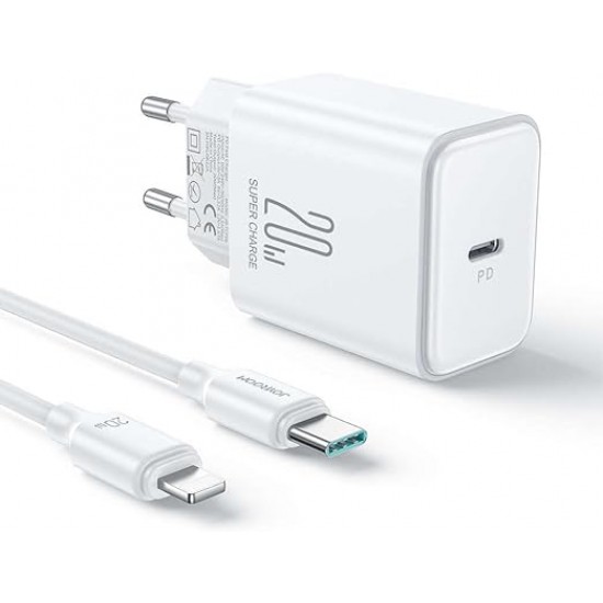 Charger Mobile Joyroom Type-C (PD) 20W JR-TCF06 White