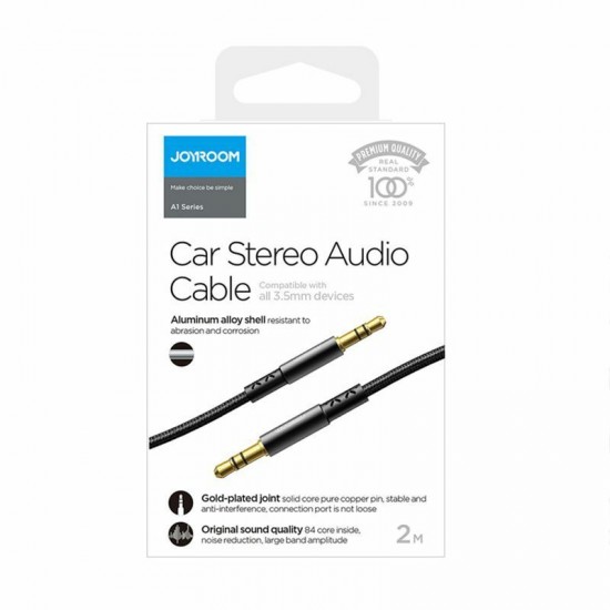 Cable Audio 1*1 Joyroom SY-20A1 2M Black