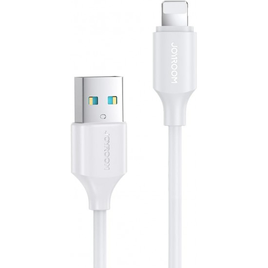 Cable Charger Mobile Joyroom 2.4A Fast Usb To Iphone S-UL012A9 0.25M White