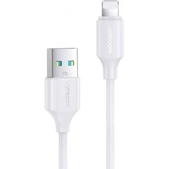 Cable Charger Mobile Joyroom 2.4A Fast Usb To Iphone S-Ul012A9 0.25M White