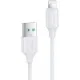 Cable Charger Mobile Joyroom 2.4A Fast Usb To Iphone S-Ul012A9 0.25M White