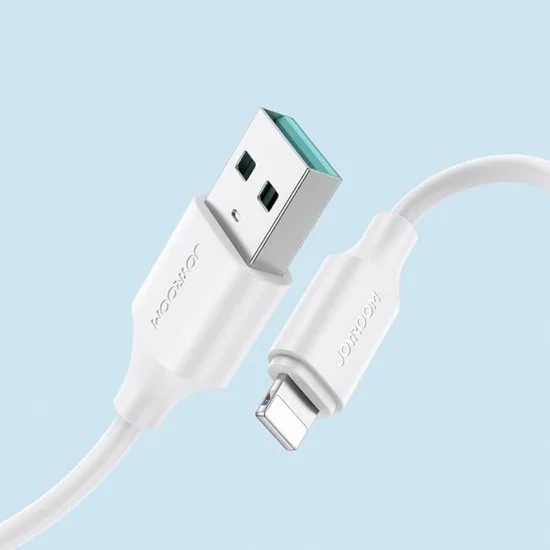 Cable Charger Mobile Joyroom 2.4A Fast Usb To Iphone S-Ul012A9 0.25M White